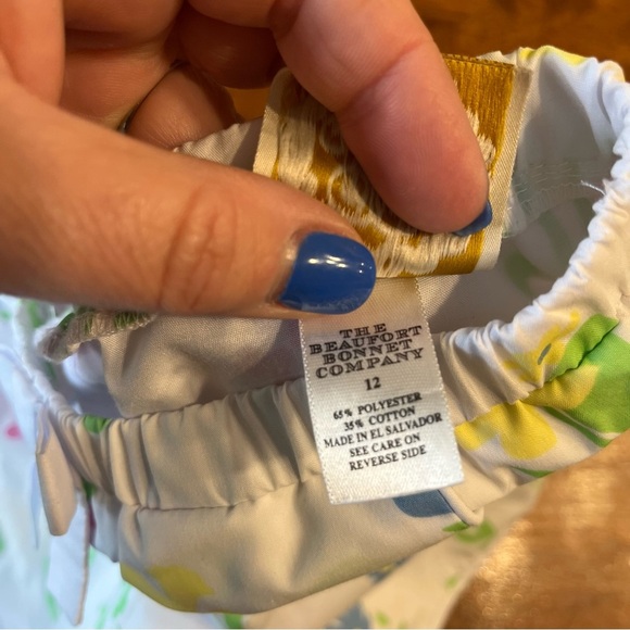 The Beaufort Bonnet company multicolor floral Shipley shorts size 12 - Picture 3 of 4